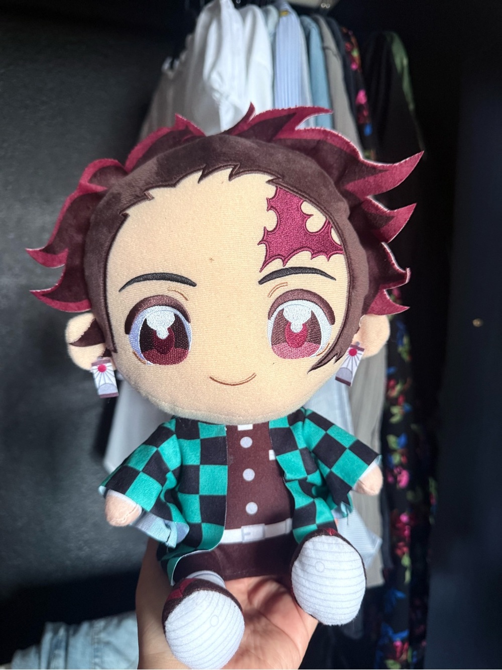 Demon Slayer Tanjiro Plush Doll - 12 inches